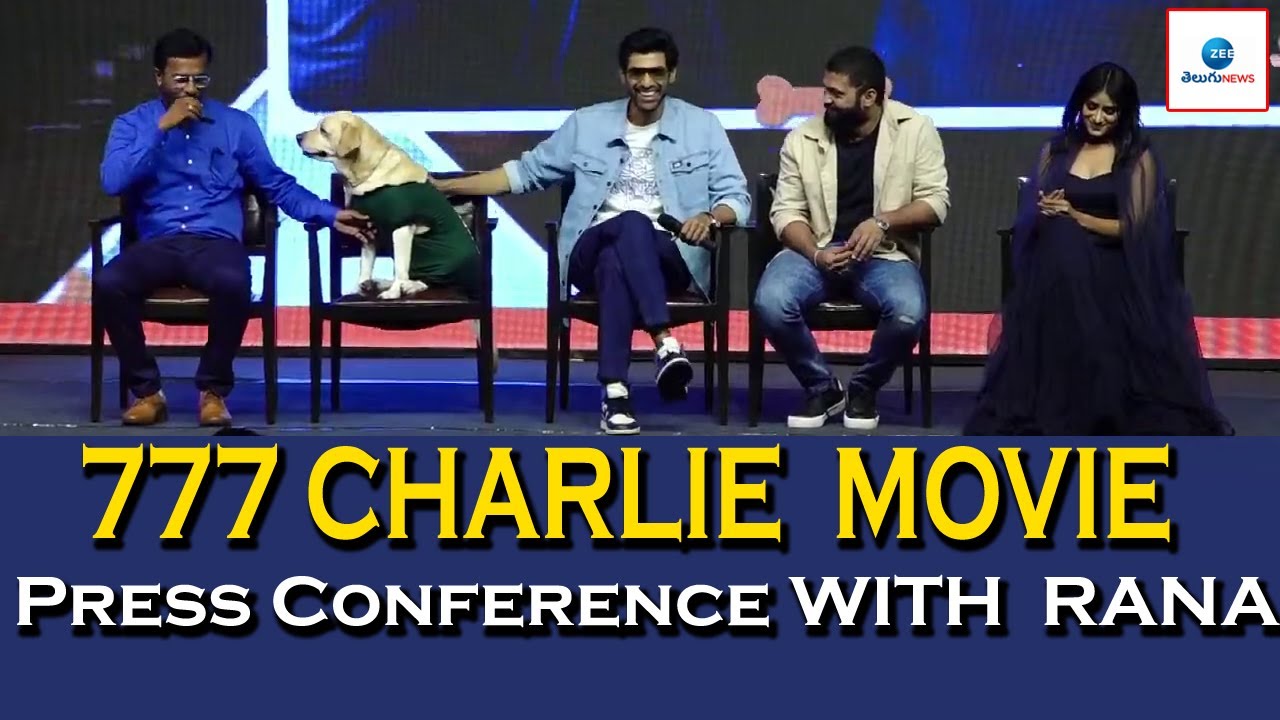 777 Charlie Moive Press Conference | Rakshit Shetty, Rana Daggubati | ZEE Telugu News