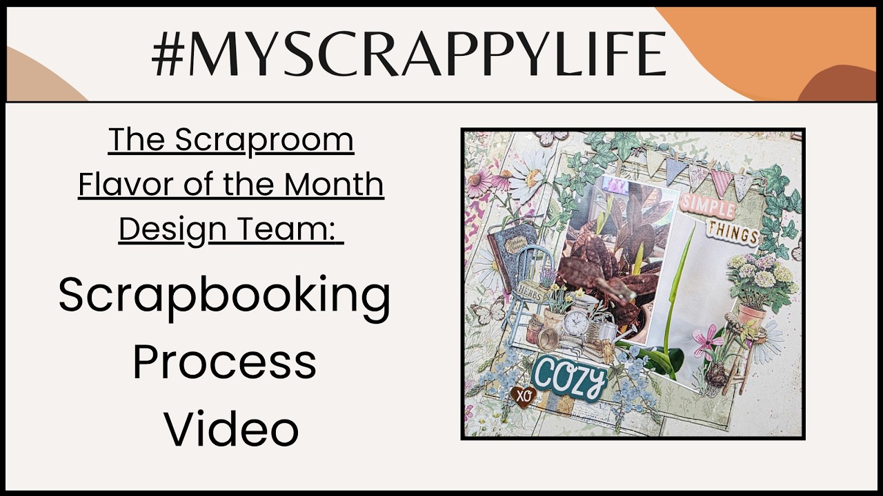 Scrapbooking Process Video #1089 | @TheScrapRoom  | FFF | Cozy | @MirandaWebber82