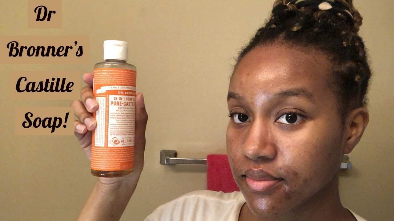 I tried Dr Bronner’s Tea Tree Castile Soap to clear my hormonal acne ??? | 7 day Review |