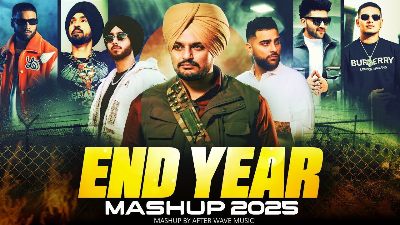 End Year Punjabi Mashup 2025 | Shubh x Sidhu x Karan  |  Nonstop Jukebox 2025 | After Wave Music