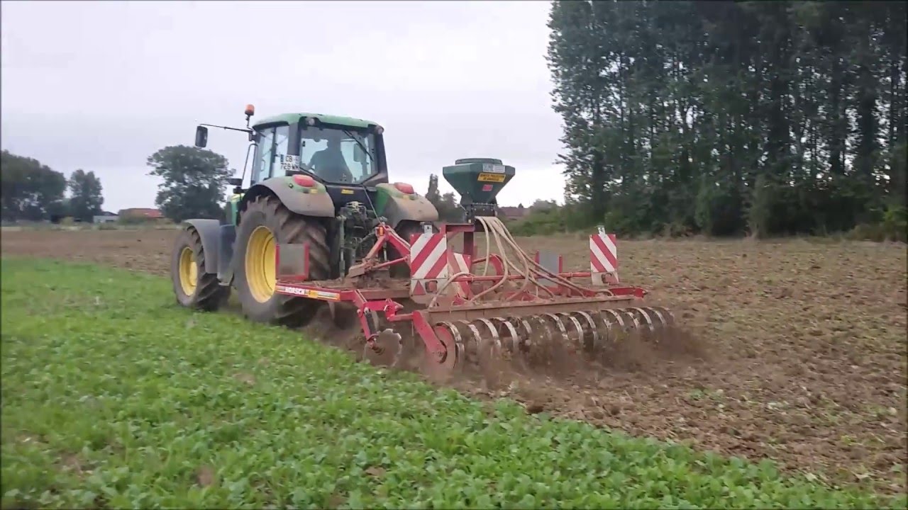 Déchaumage 2015 | John Deere 6930 + Horsch Terrano 3FX