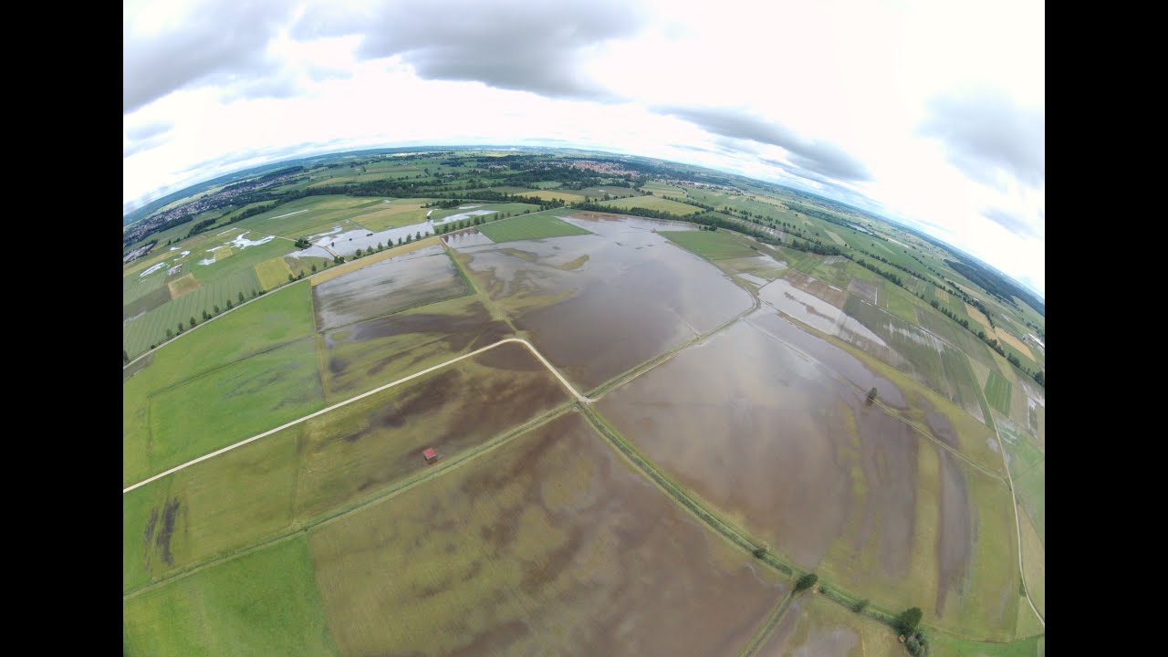 Hochwasser bei Munderkingen/Emerkingen/ Unterstadion