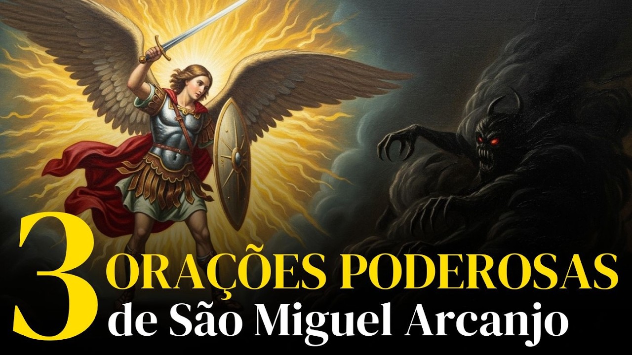 3 ORAÇÕES de São Miguel Arcanjo Para Momentos de Perigo Espiritual