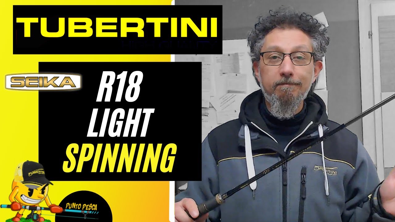 Canna Tubertini Seika R18 Light Spinning : Punto Pesca