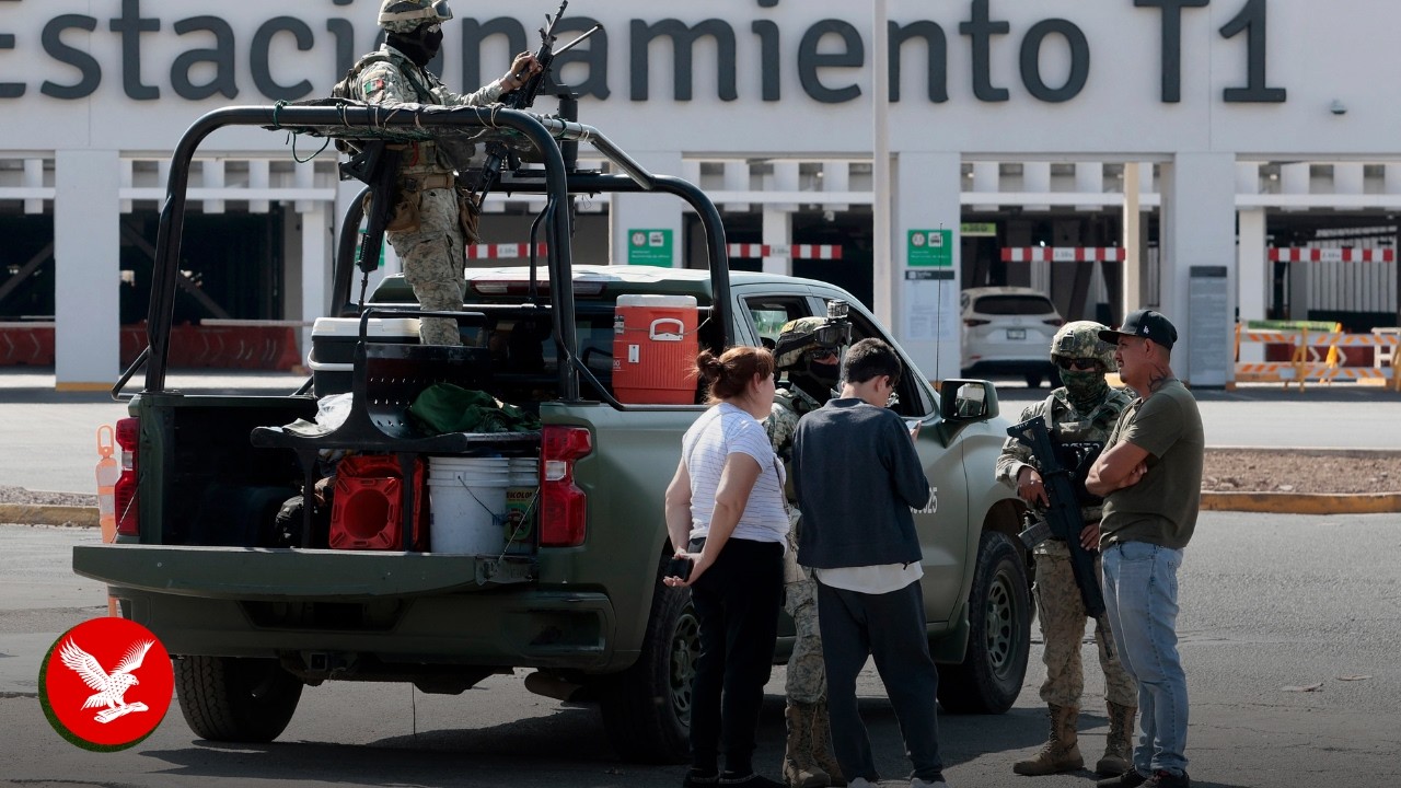 Armed gunmen open fire in Mexico airport after drug lord El Mencho killed by military