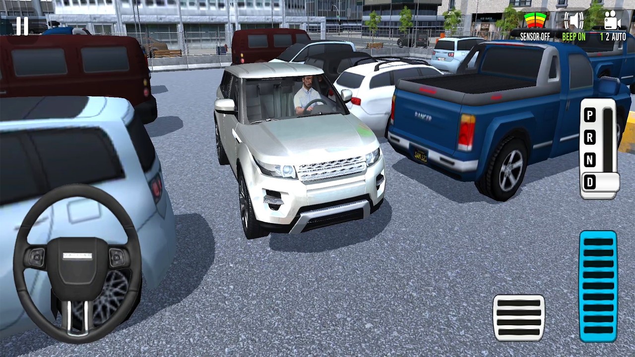 New Range Rover in Car Parking🚘 | Realistic Driving & Parking Gameplay