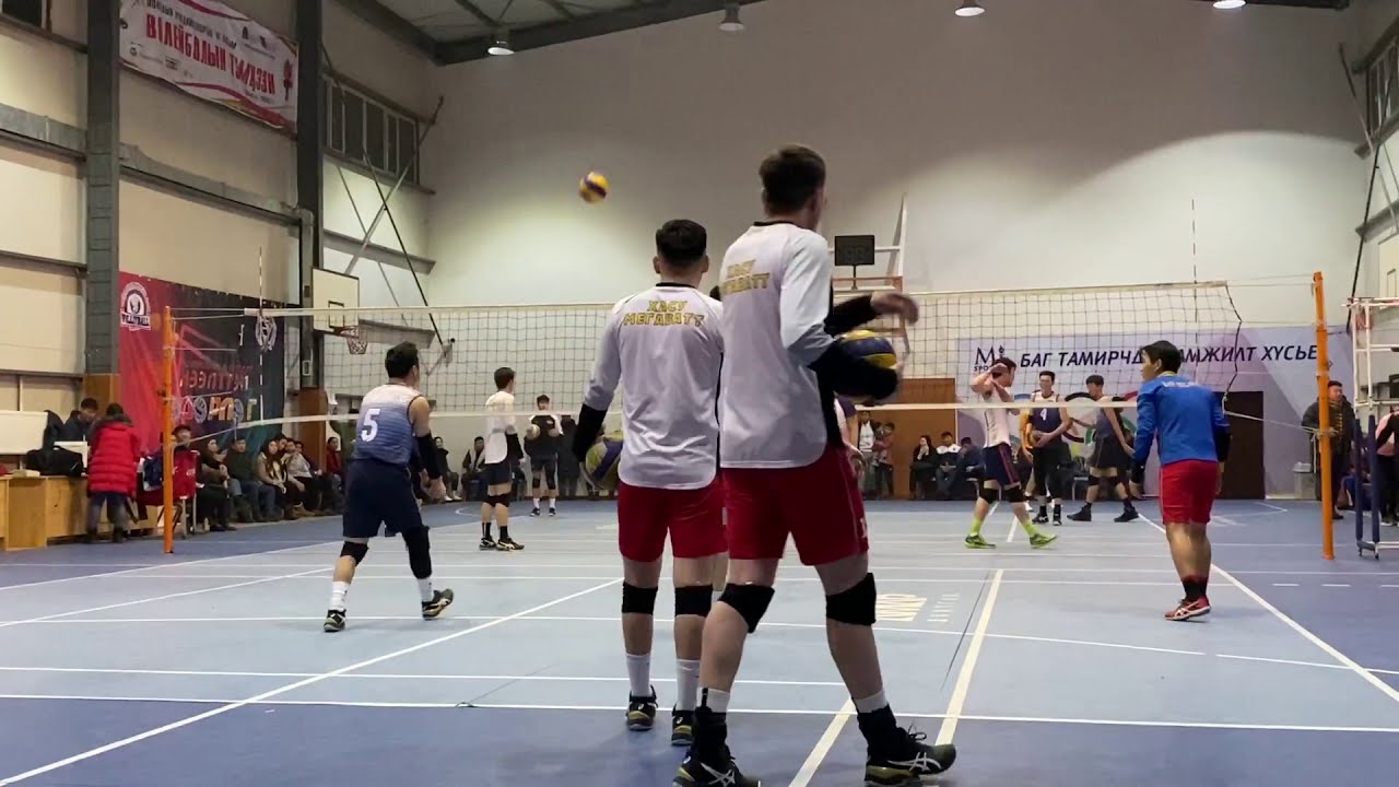 Хасумегастарс Ах нар vs Залуучууд warm up spikes
