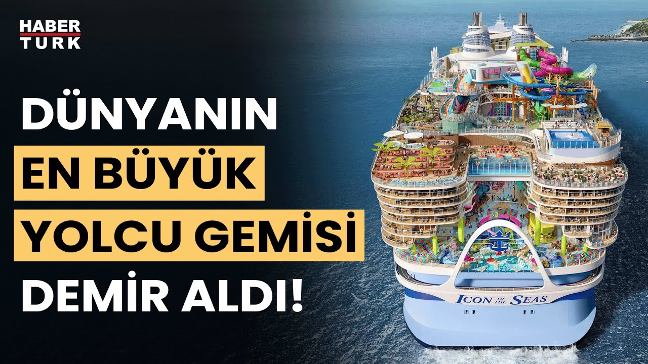 En b&uuml;y&uuml;k yolcu gemisi yola &ccedil;ıktı