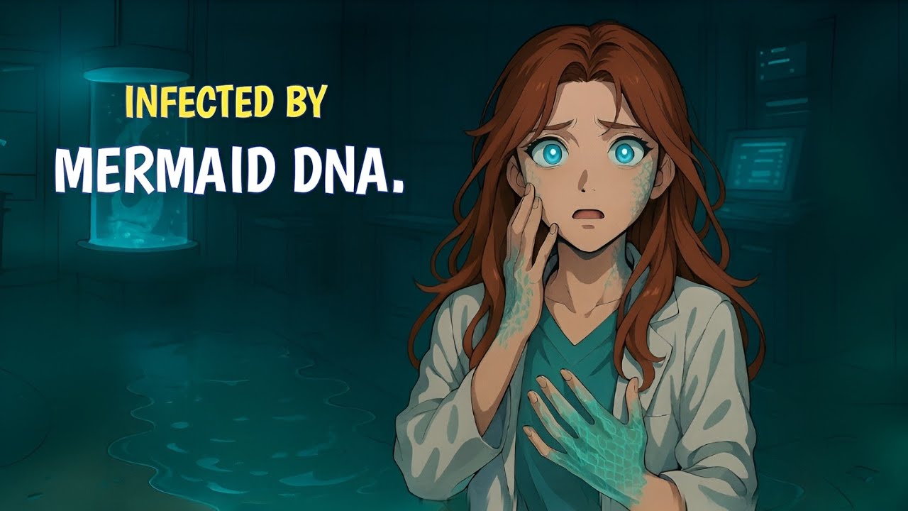 The Mermaid DNA Experiment: A Tg Tf Comic Story || Tg Caption