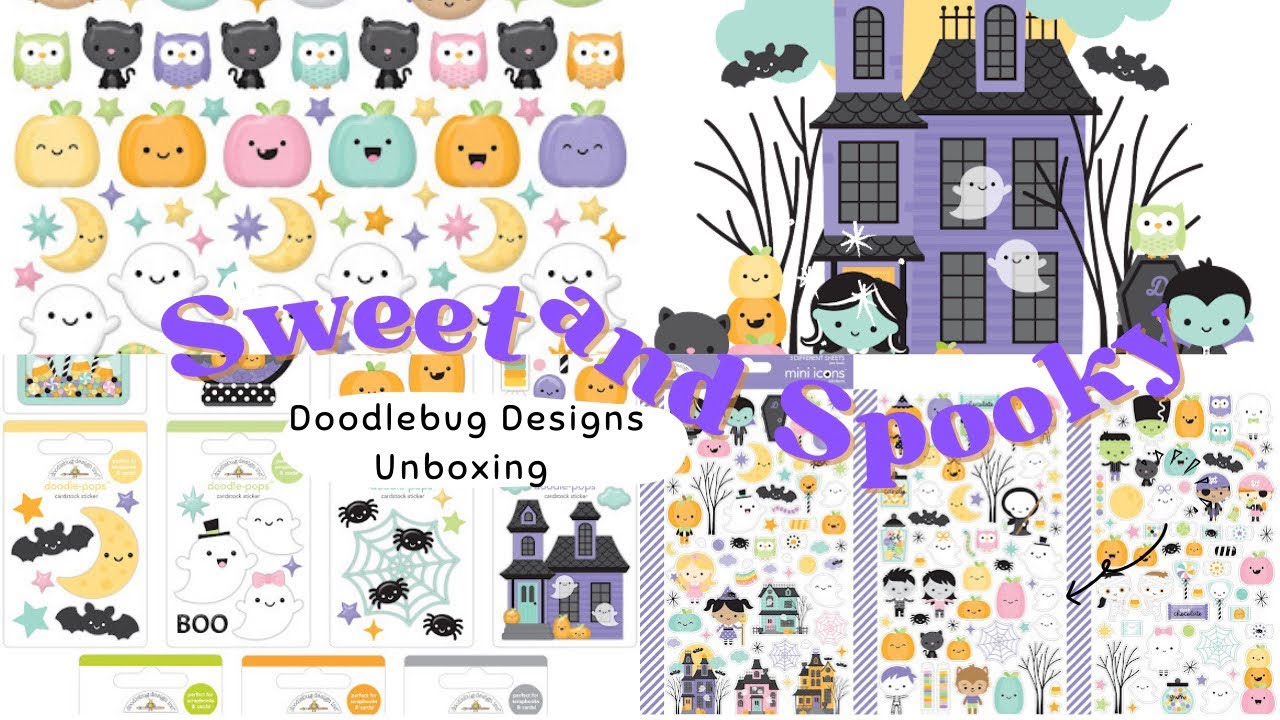 Sweet & Spooky Doodlebug Desings Unboxing|