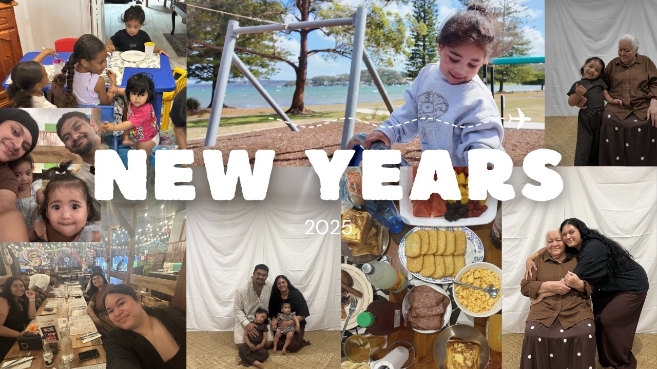 How We Celebrated New Year’s 2025 🎆 Family Vlog | Food, Tennis & Lake Day