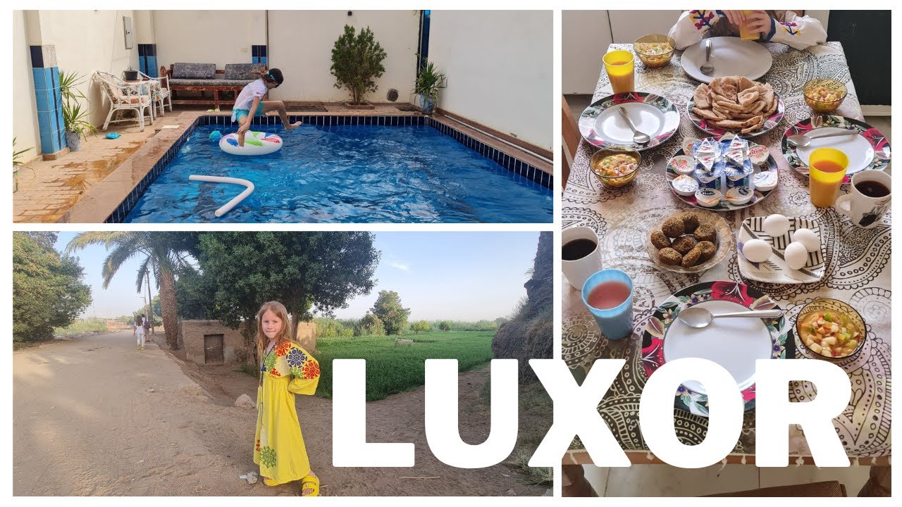 Egiptul NU E CE CREZI! Cat costa sa inchiriezi o vila cu piscina privata in LUXOR?