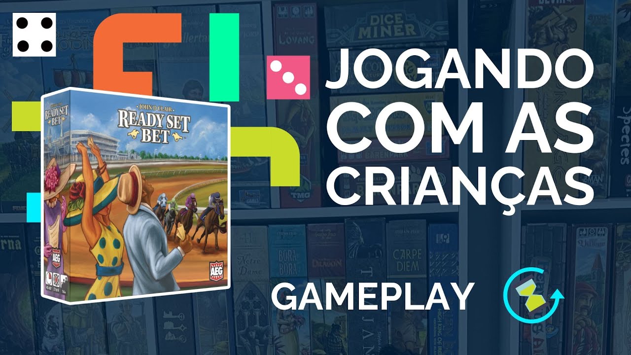 UM JOGO DE APOSTAS VICIANTE! READY, SET, BET! | Gameplay e Partida Completa com as Crianças