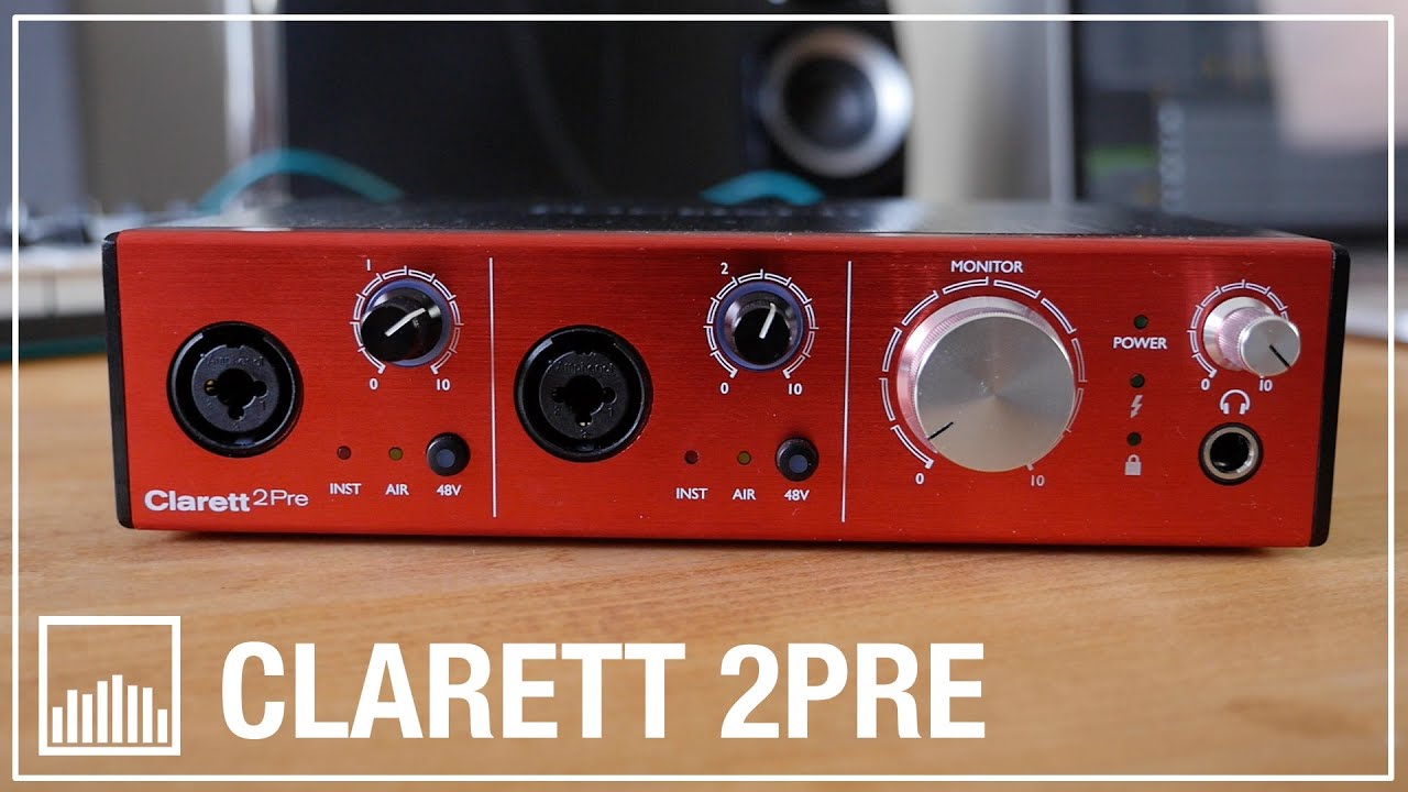 Focusrite Clarett 2Pre TEST