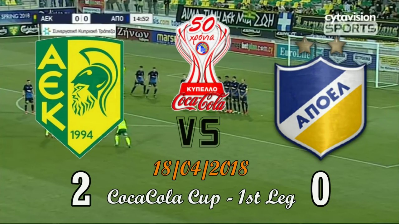 Aek Larnaca Vs APOEL FC | 2 - 0 | Goals & Highlights | 18/04/18