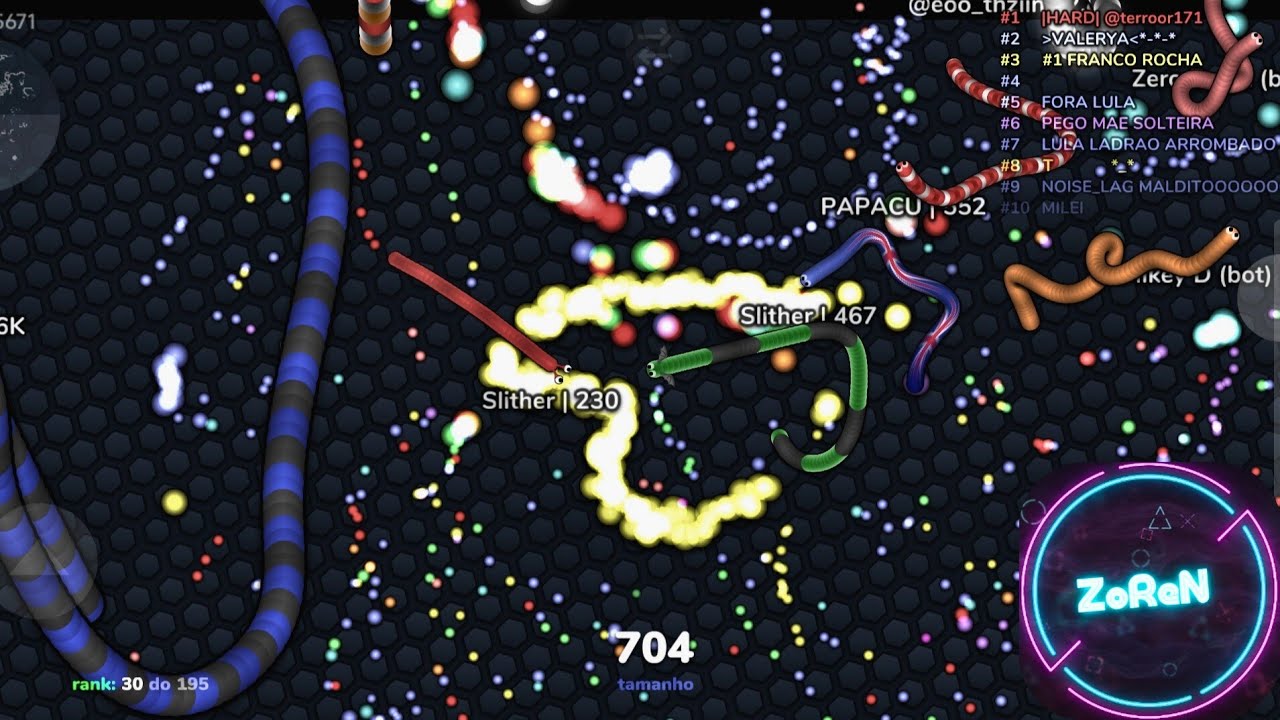 NOVO HACK ZOOM E BOT SLITHER.IO 2025