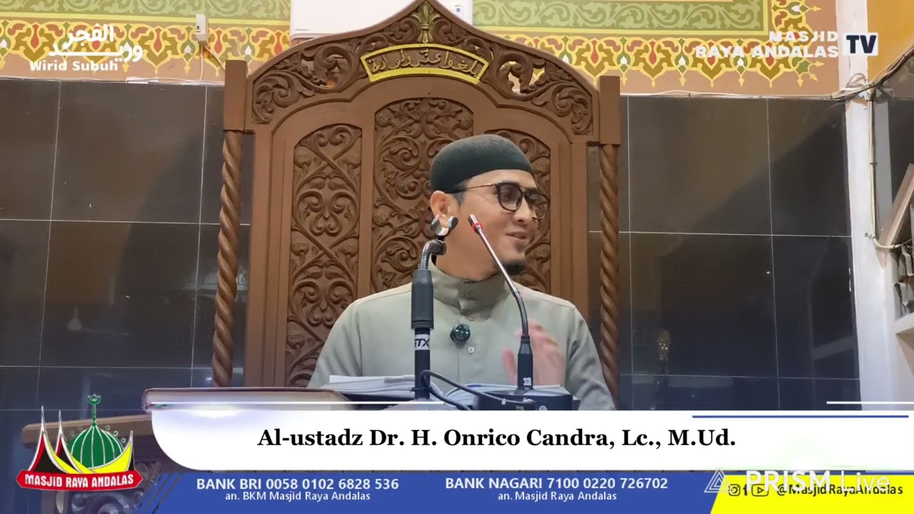 “Kajian Kitab Al-Fiqh Al-Manhajiy 'Ala Madzhab Al-Imam Asy-Syafi'i : Bab Shalat Berjamaah.”