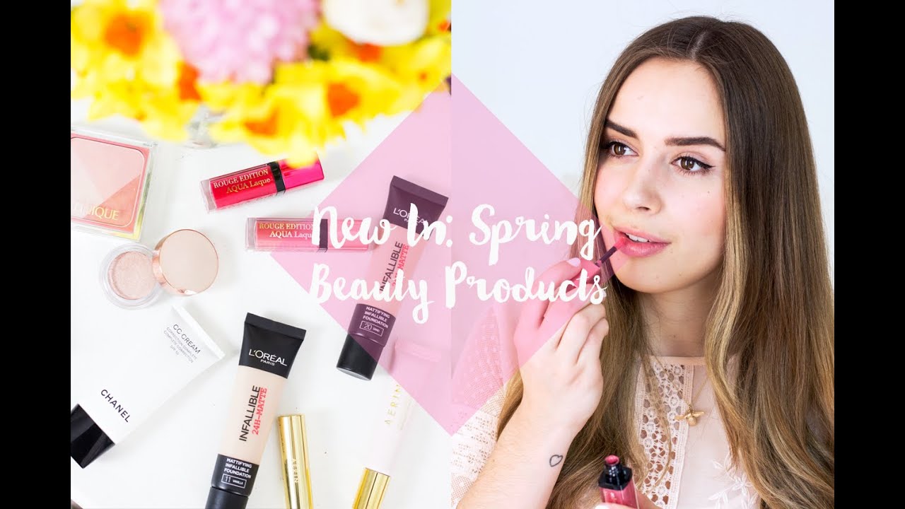 New In: Spring Beauty Products | Hello October