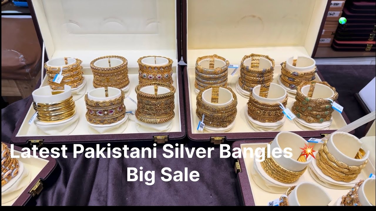 Latest Pakistani Silver Bangles 💥 Big Sale | Designer Jewellery Under Budget 😍