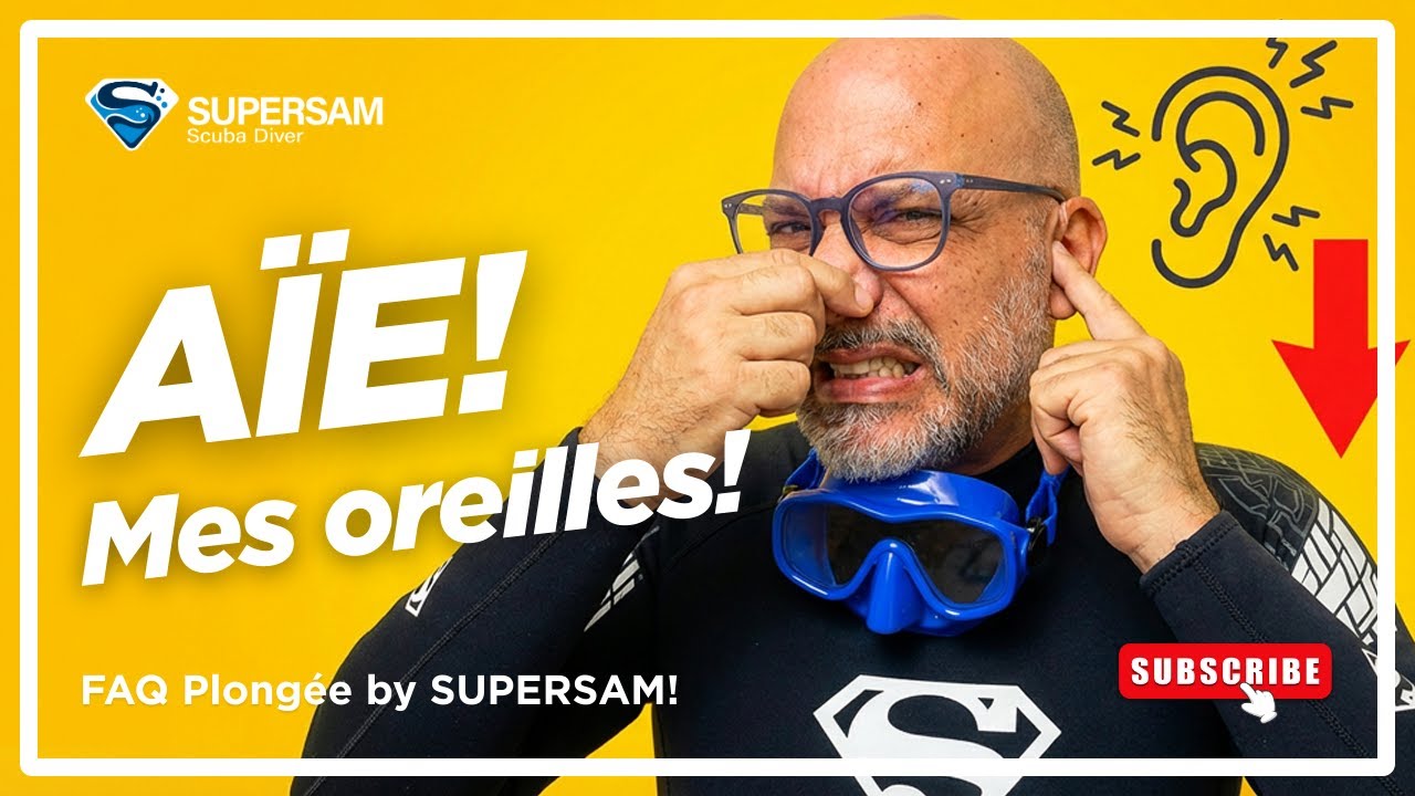 Mal aux oreilles en plongée ?👂🤿 Voici comment éviter ça !