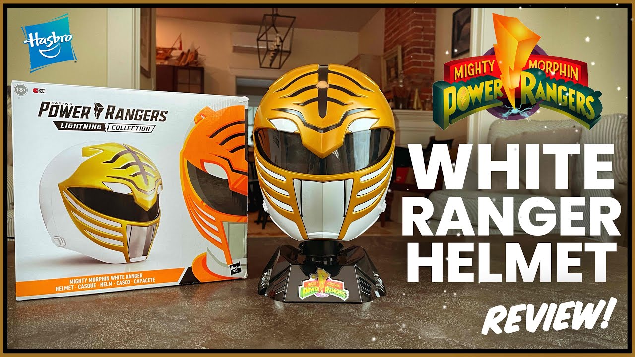 Power Rangers: Lightning Collection- White Ranger Helmet Review! @hasbroOfficial @hasbropulse ​⁠