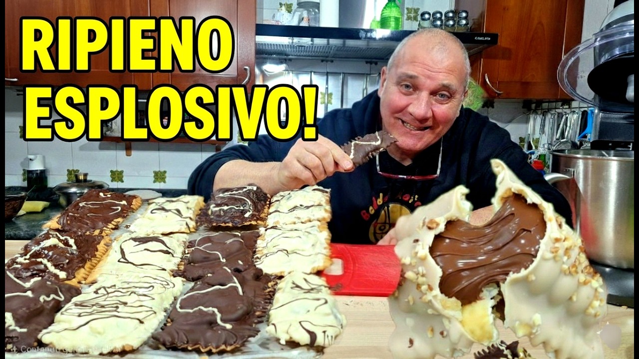 CHIACCHIERE FARCITE: il segreto per un RIPIENO ESPLOSIVO! 🥨🍫
