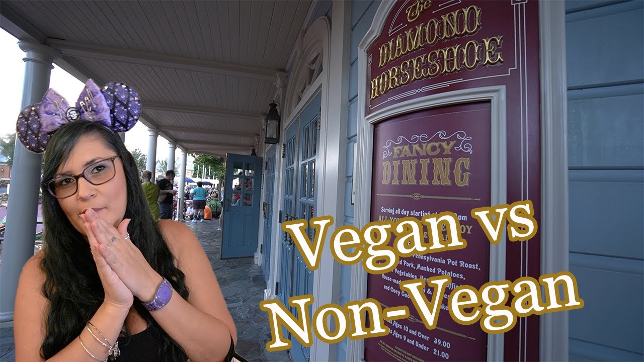 Diamond Horseshoe Lunch | Vegan & non-vegan food review | Magic Kingdom | Walt Disney World