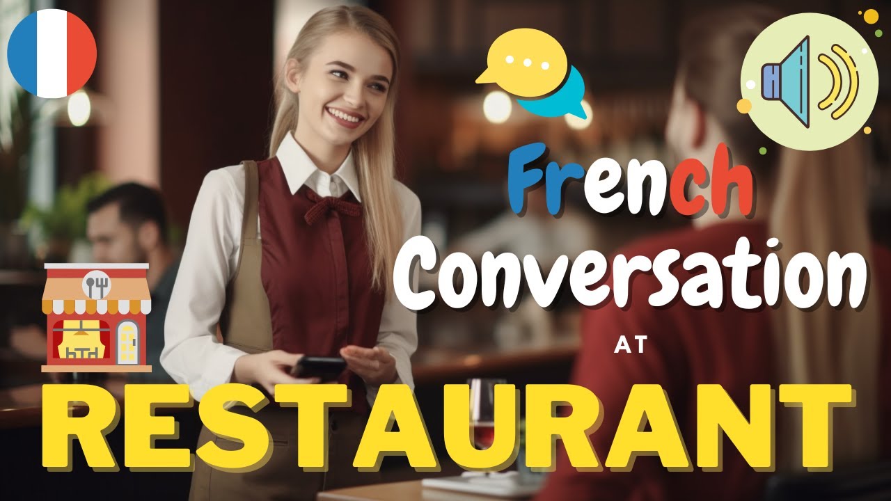 🇫🇷 Изучайте разговорный французский в ресторане 🍽️