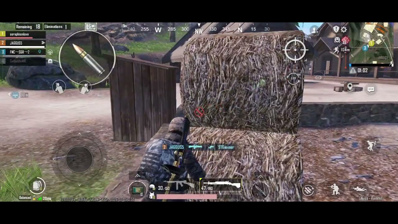 Nusa battle match #battlegroundsmobileindia #bgmigameplay #bgmi #winnerwinnerchickendinner #nusa 