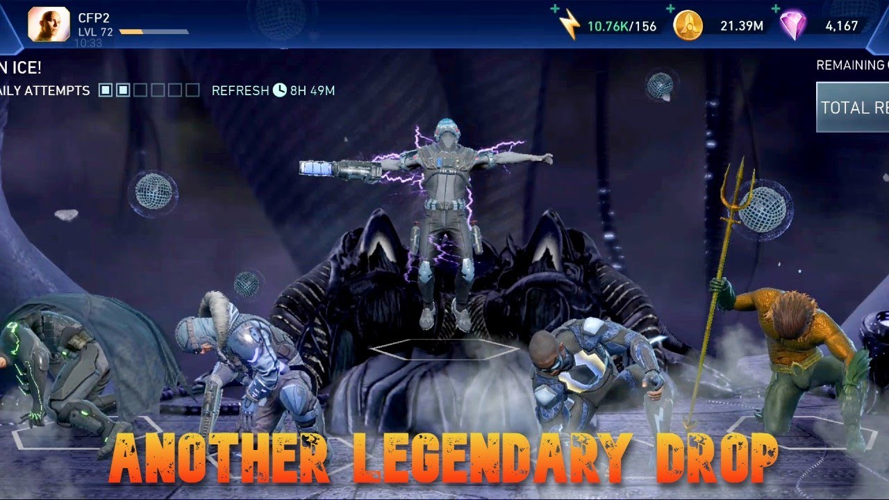 Consecutive Mr. Freeze drop | On Ice | Injustice 2 Mobile