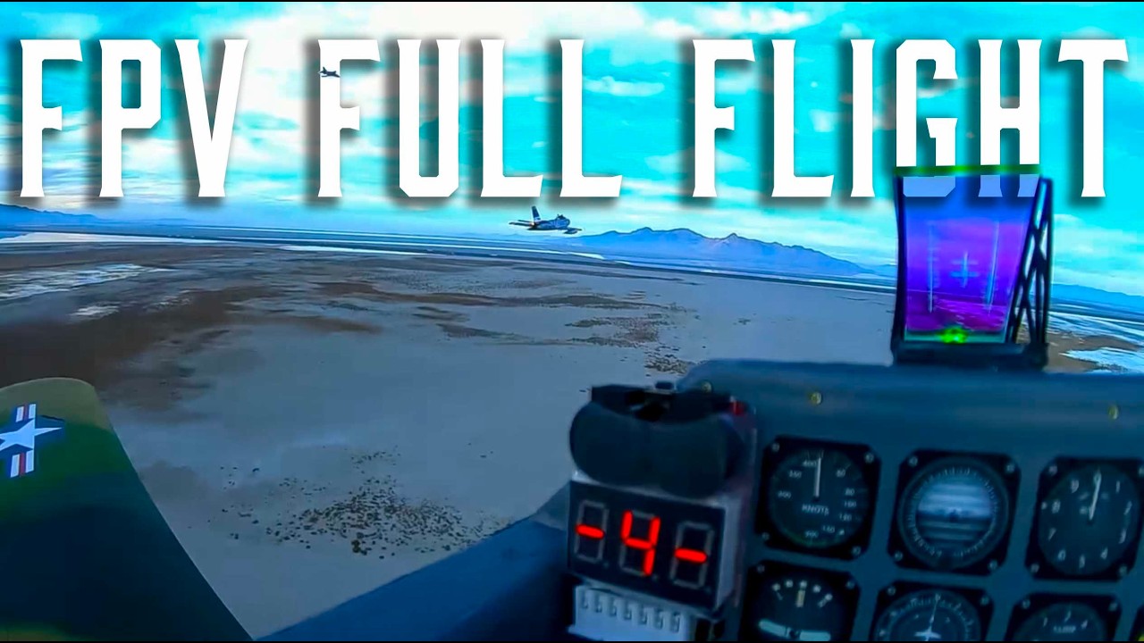 3-Plane FPV Head-Tracking Group Flight — BAE Hawk, F-86 Sabre, Carbon-Z T-28 | LonePeak RC