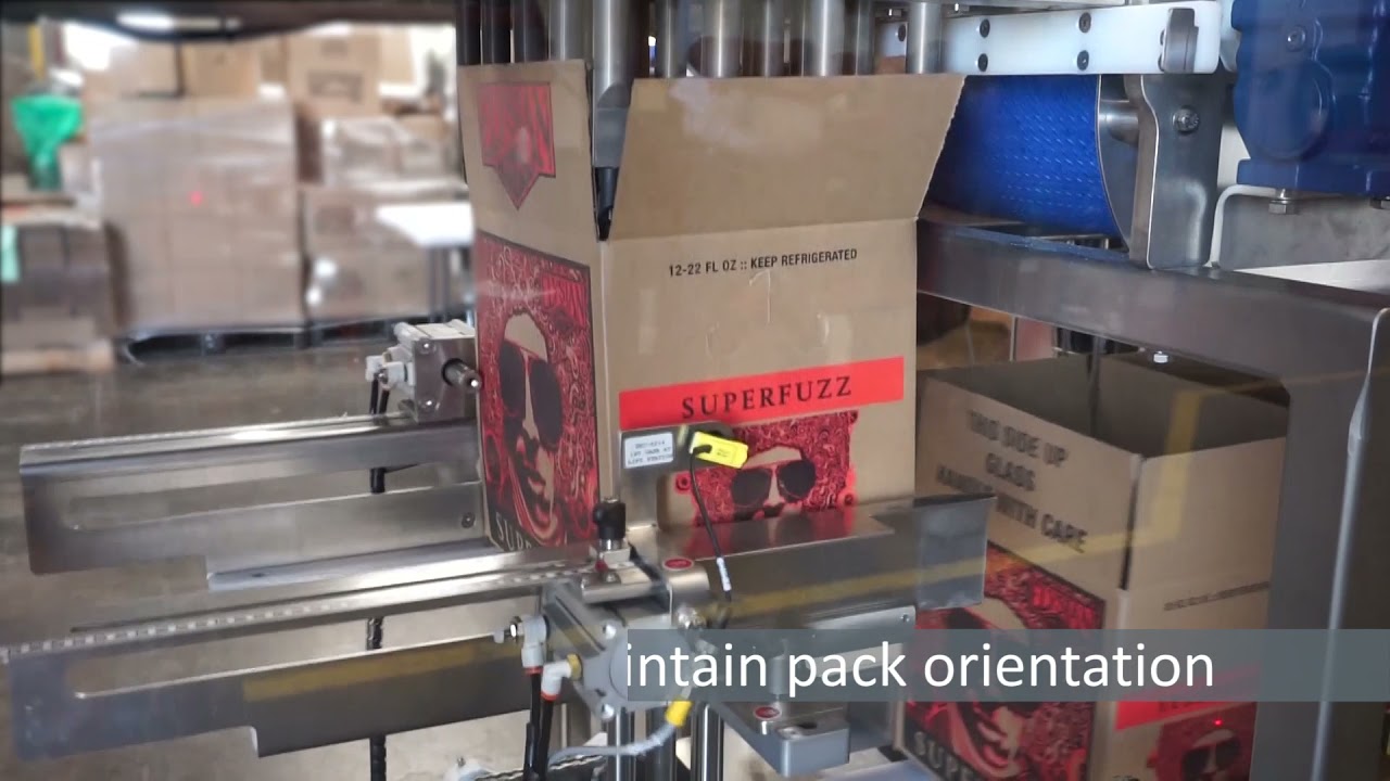 DP 25 Case Packer, Bottles of Beer - BW Integrated Systems
