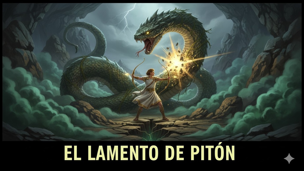 Pitón: La Guardiana Primordial que Desafió a Apolo en Delfos