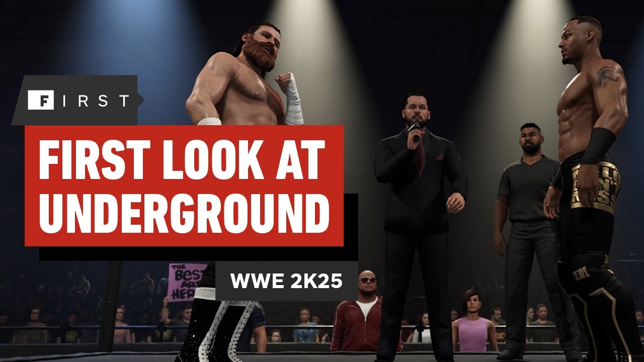 WWE 2K25: Underground Match Gameplay With Developer Commentary - IGN First