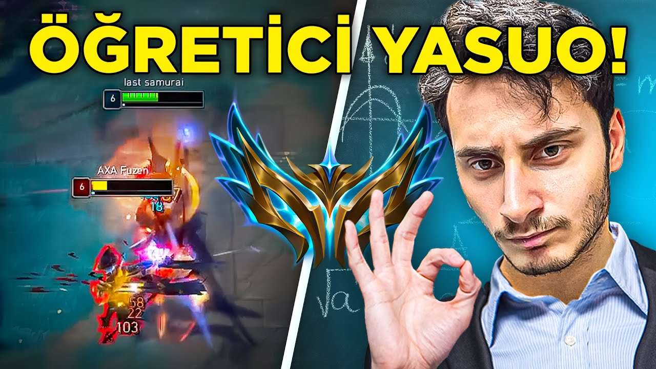 YASUO İLE OYUN NASIL TEK BAŞINA TAŞINIR ? ÖĞRETİCİ SOLO CARRY'İ KOYDUK !