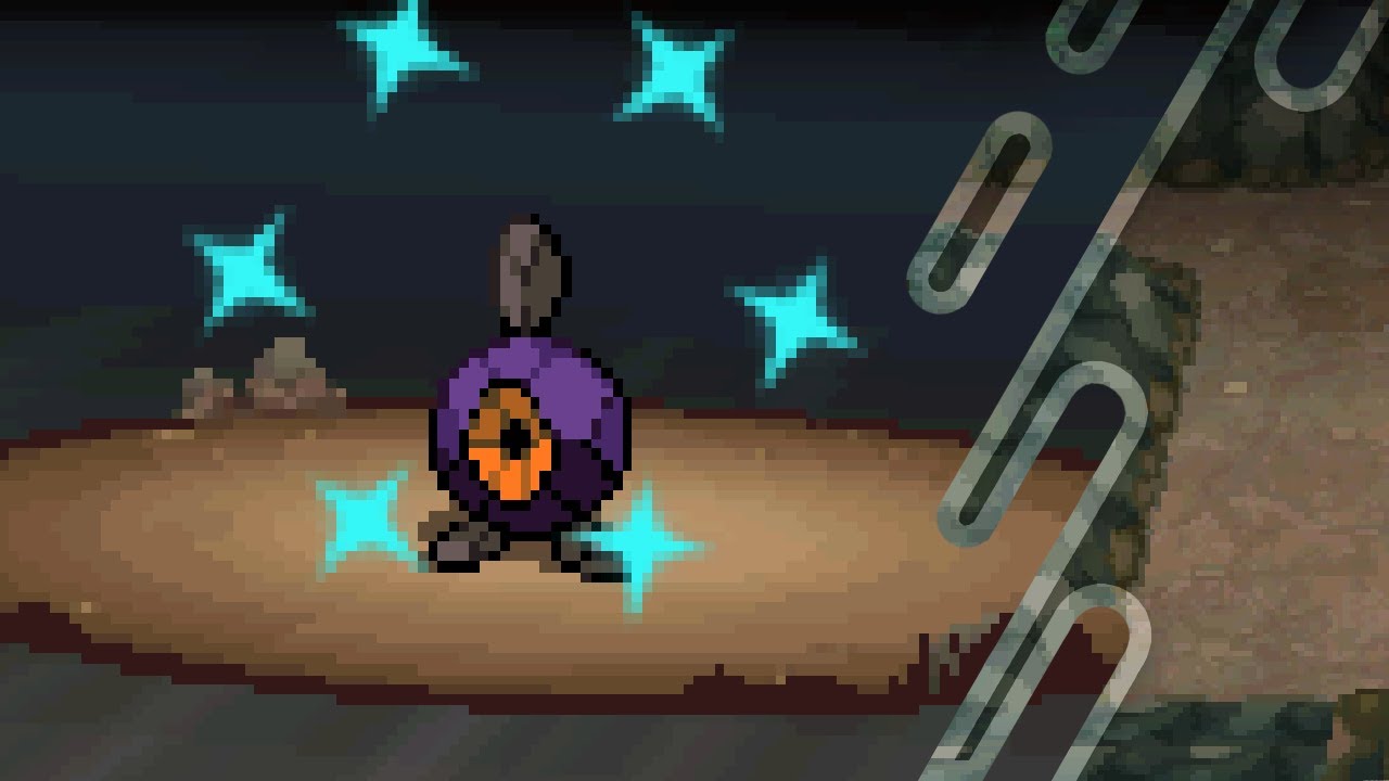 Shiny Roggenrola in Black 2 after 7,952 Encounters! + Evolution