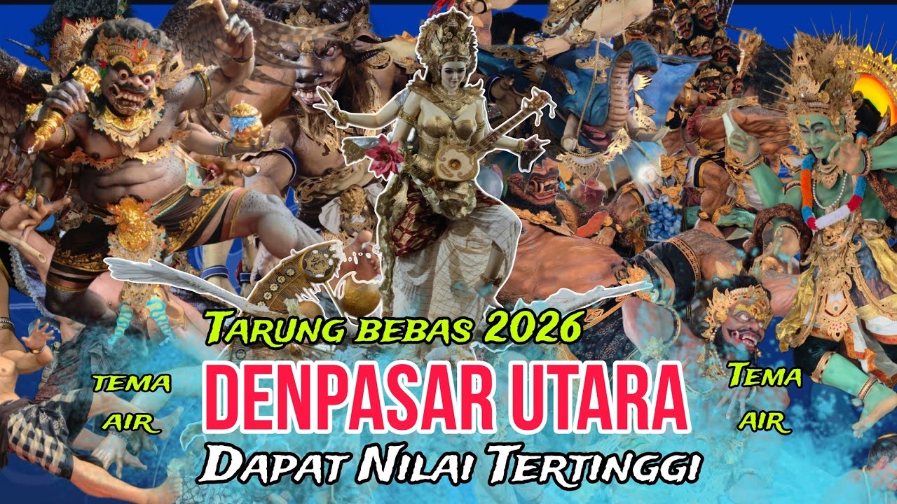 Ogoh-ogoh ini dapat nilai tertinggi di kodya ‼️ Denpasar Utara punya hari | Ogoh-ogoh Denpasar 2026
