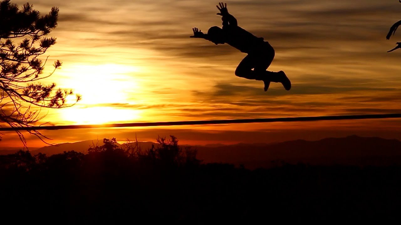 The Best Slacklining Session Ever!