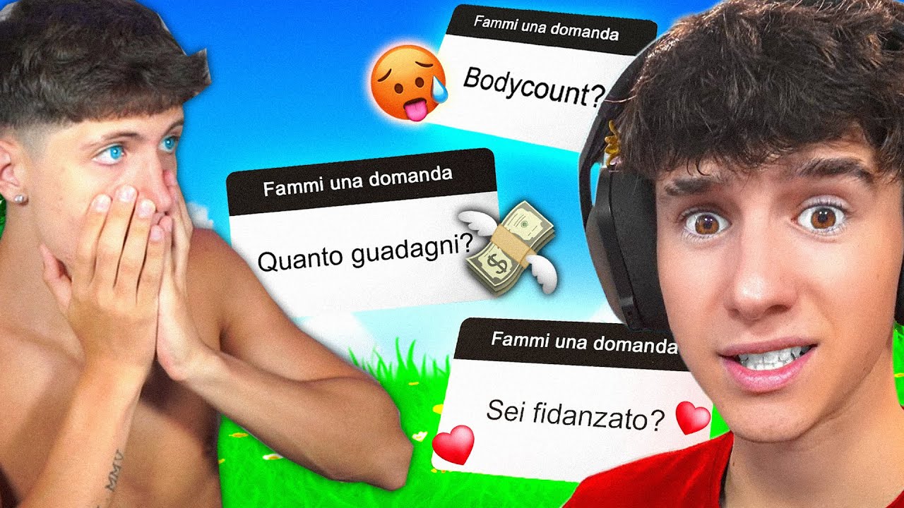 RISPOSTE BRUTALMENTE ONESTE CON @Ferro! *DOMANDE PICCANTI* 🥵💸