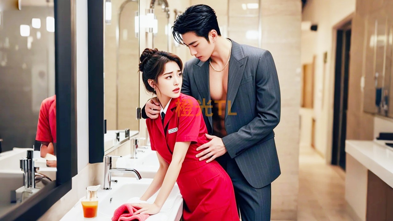 Toilet cleaner girl peeked at CEO who almost lost virginity, he 