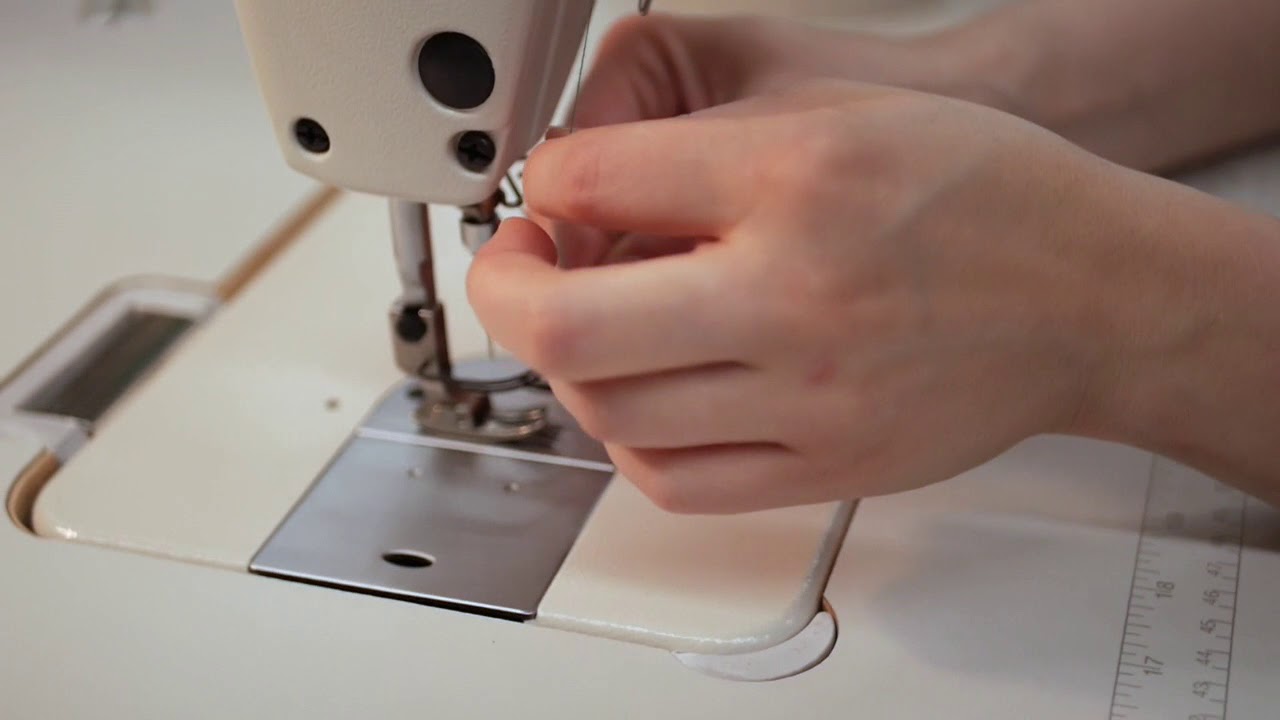 Threading and Winding a Bobbin on a Juki DDL-8700