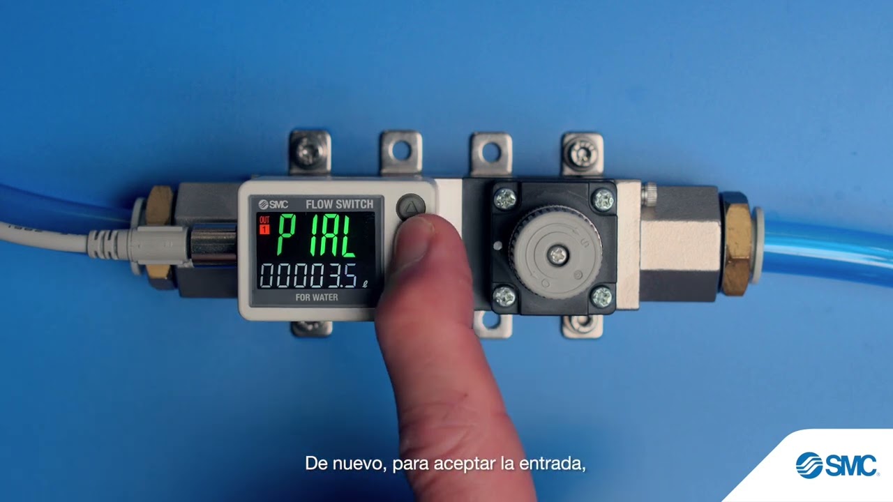 ¿Cómo usar el PF3W en modo caudal acumulado?