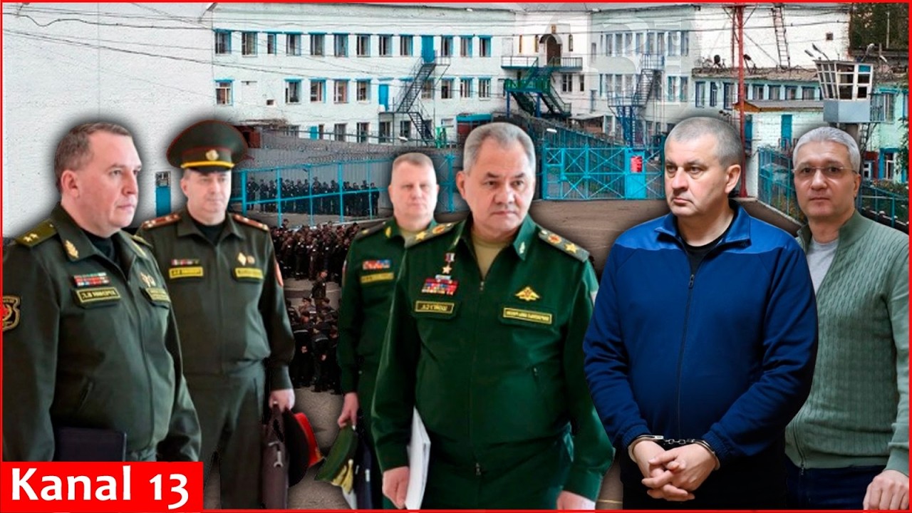 «Расстреляйте заместителей Шойгу!»; заключенные в тюрьму российские генералы «восстают» против Ми...