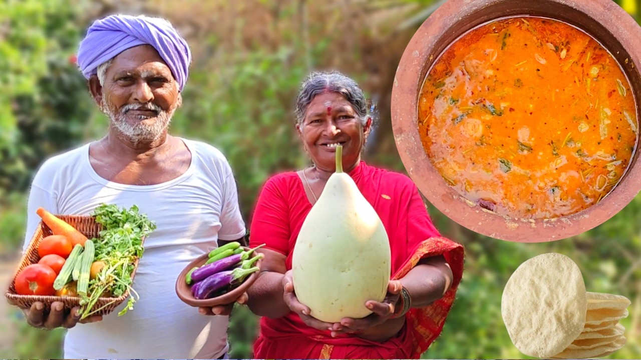 సాంబార్ ఈ చిన్న టెక్నిక్ తో చేస్తే ఎప్పుడు చేసిన రుచి చాలా బాగుంటుంది ⁠| Andhra Style Sambar Recipe