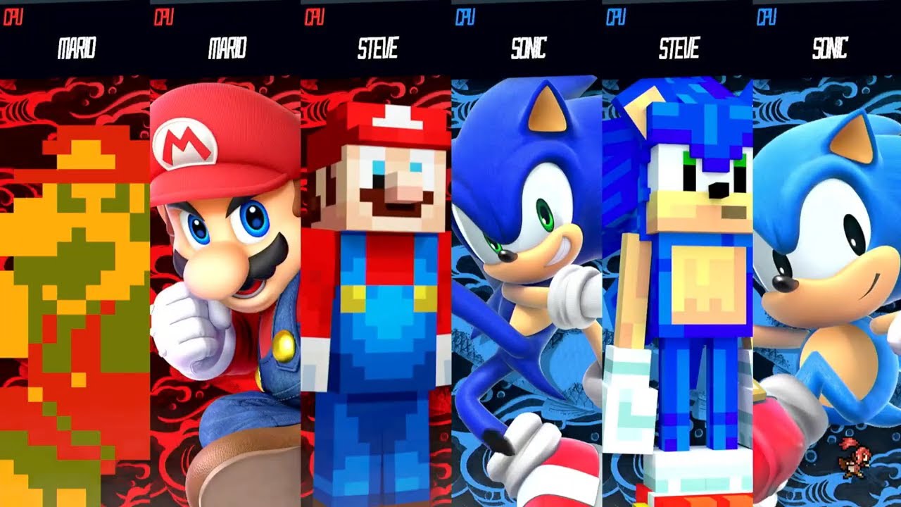 Marioverse vs Sonicverse - Requested Battle