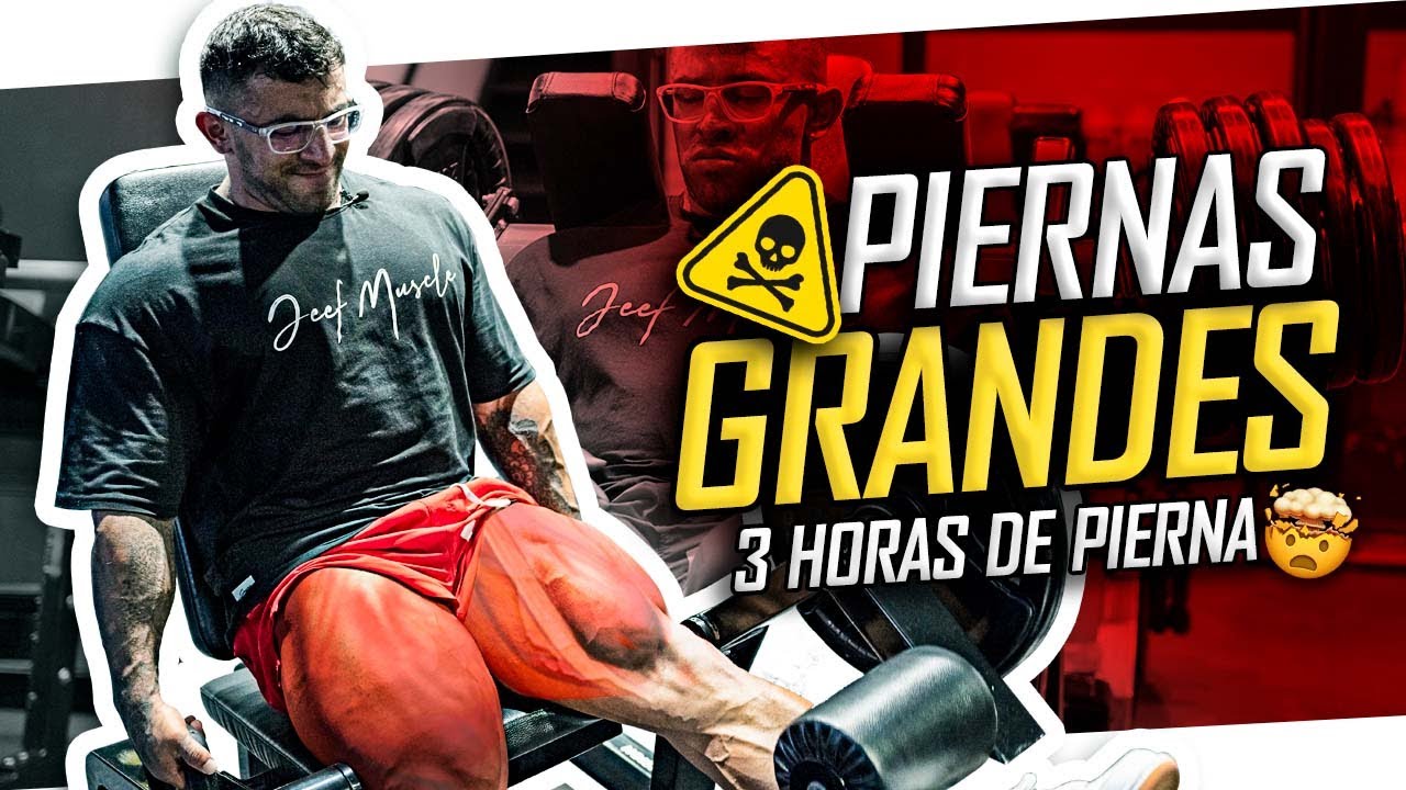 ⛔️Entrenamiento de PIERNAS a MUERTE ☠️[OLYMPIA MODE] rutina EFECTIVA para hacer CRECER las PIERNAS