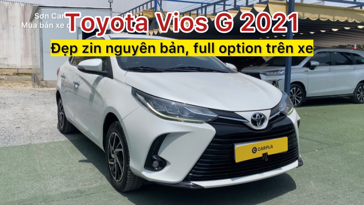 Toyota Vios G 2021 | Đẹp zin nguyên bản, full option trên xe