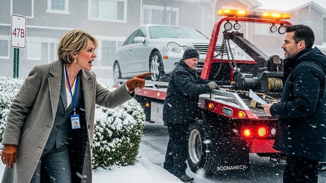 HOA Karen Kept Parking In My Cleared Spot, So I Had Her Car Towed During The Blizzard