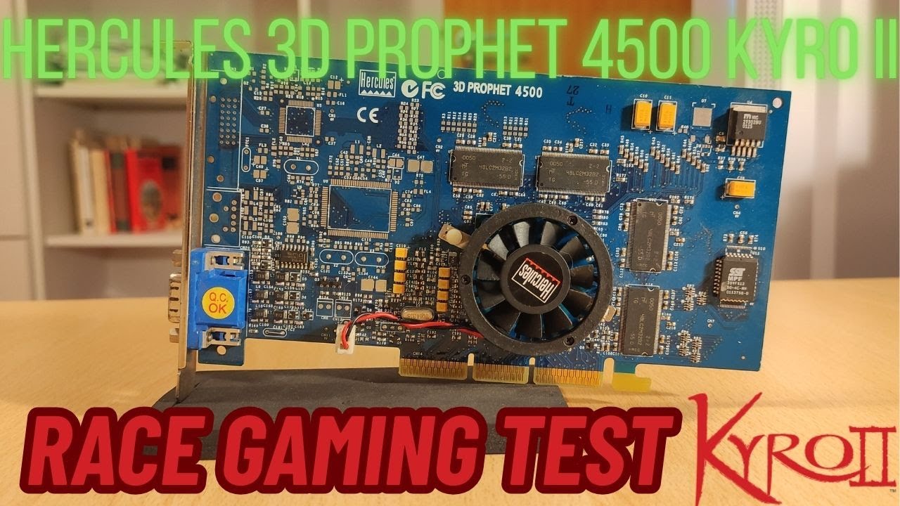 PowerVR Kyro II 64MB (2001) - Racing game TEST