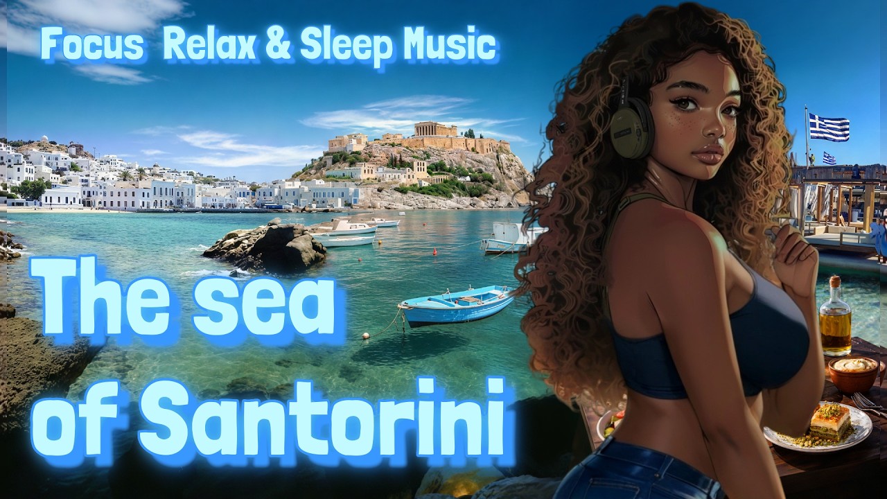 LOFI Music | Good Morning Earth – Greece (Santorini) | Focus Relax & Study Work – Interstellar Radio